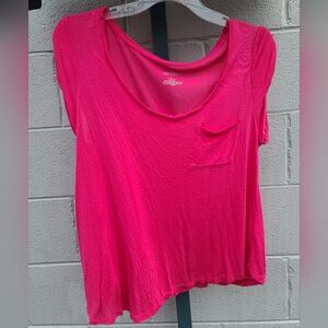 Small Pink Crewneck Tee